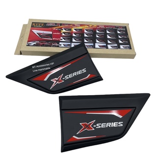 xseries dmax d-max ปี2020-2021 ครอบไฟเลี้ยว ครอบไฟแก้ม รุ่นธรรมดา สีดำ x-series