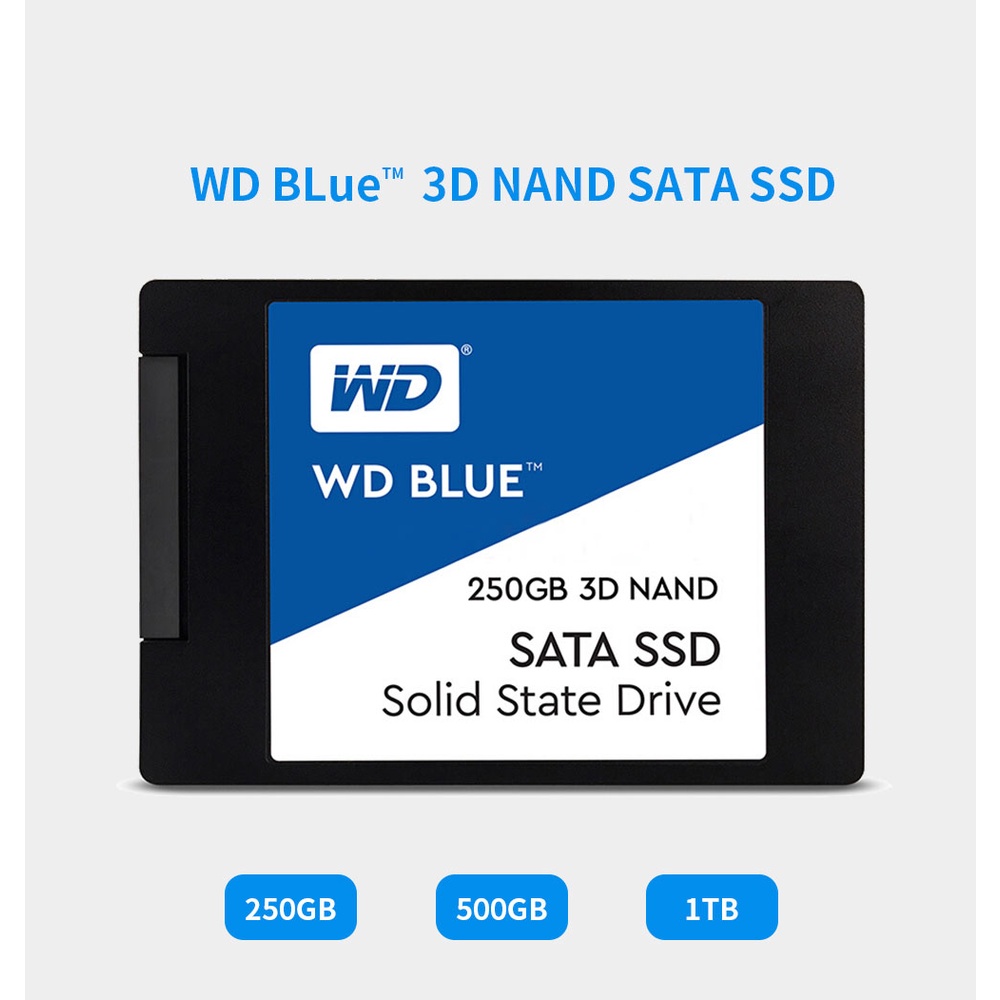 Local WD Blue SSD SATA3 250GB 500GB 1TB Western Digital SATA3 SSD 2.5 ...