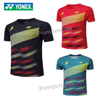 🔥🔥ชุดกีฬาแบดมินตัน YONEX🔥🔥ผ้าใส่สบาย ระบายอากาศดี ไม่ร้อน