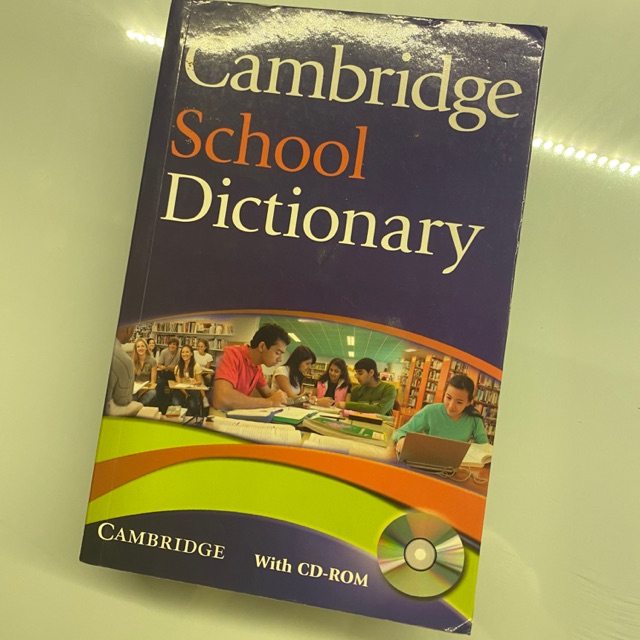 พจนานุกรมอังกฤษอังกฤษ English Cambridge School Dictionary Shopee