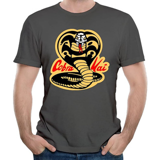 เสื้อยืดแขนสั้น พิมพ์ลาย NAGEY Cobra Kai Karate Dojo แฟชั่นสําหรับผู้ชาย