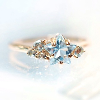 คอเลคชั่นดาวสีฟ้าอ่อนๆ ใช้พลอยเเท้ Blue Topaz น่ารักมากกกกกกก