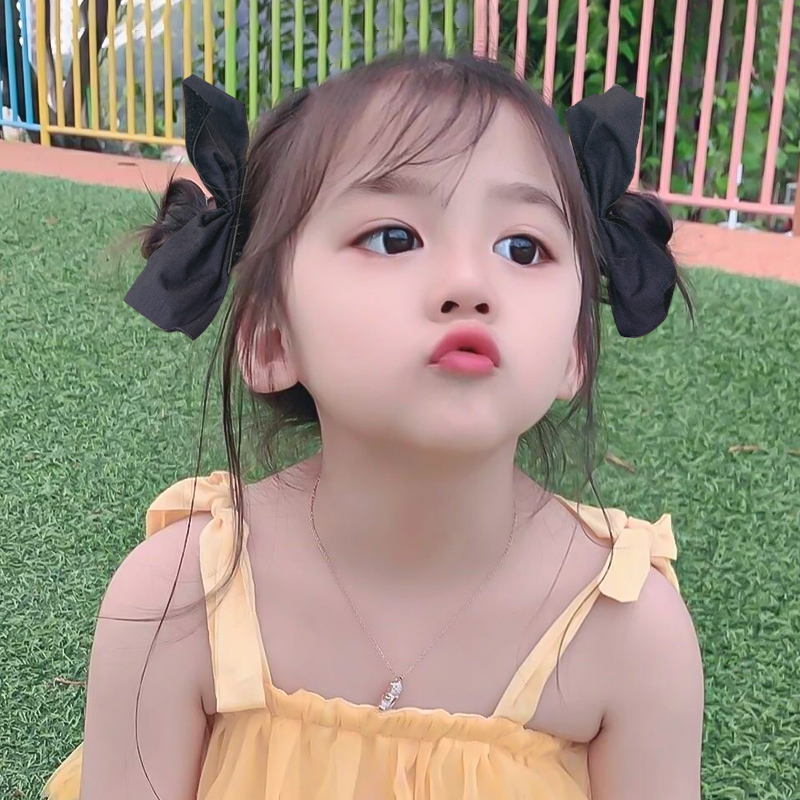 กิ๊บติดผมประดับโบว์สไตล์เกาหลีสําหรับเด็กผู้หญิง รูปที่ 2