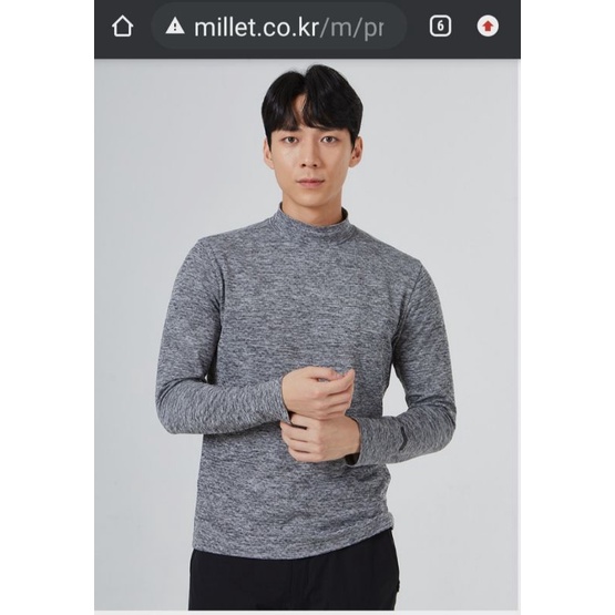 เสื้อสเวตเตอร์ Millet ของแท้ made in Korea
