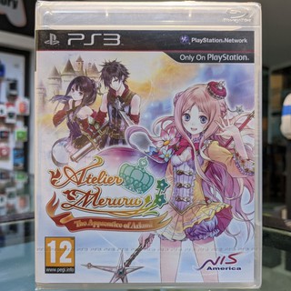 (ภาษาอังกฤษ) มือ1 PS3 Atelier Meruru The Apprentice of Arland แผ่นPS3 เกมPS3