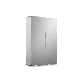 Seagate LaCie Porsche Design 5TB Desktop Drive USB3.1 Type-C (STFE5000301) External Drive - Silver warranty 2-year limit