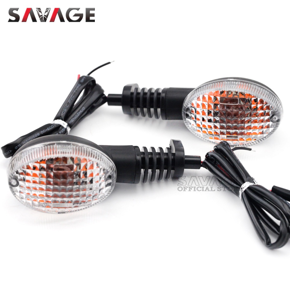 หลอดไฟเลี้ยว LED สําหรับรถจักรยานยนต์ KAWASAKI KLX250 KLX150 KLX125 KLX300SM D-TRACKER 125 150 X250 - รูปที่ 2