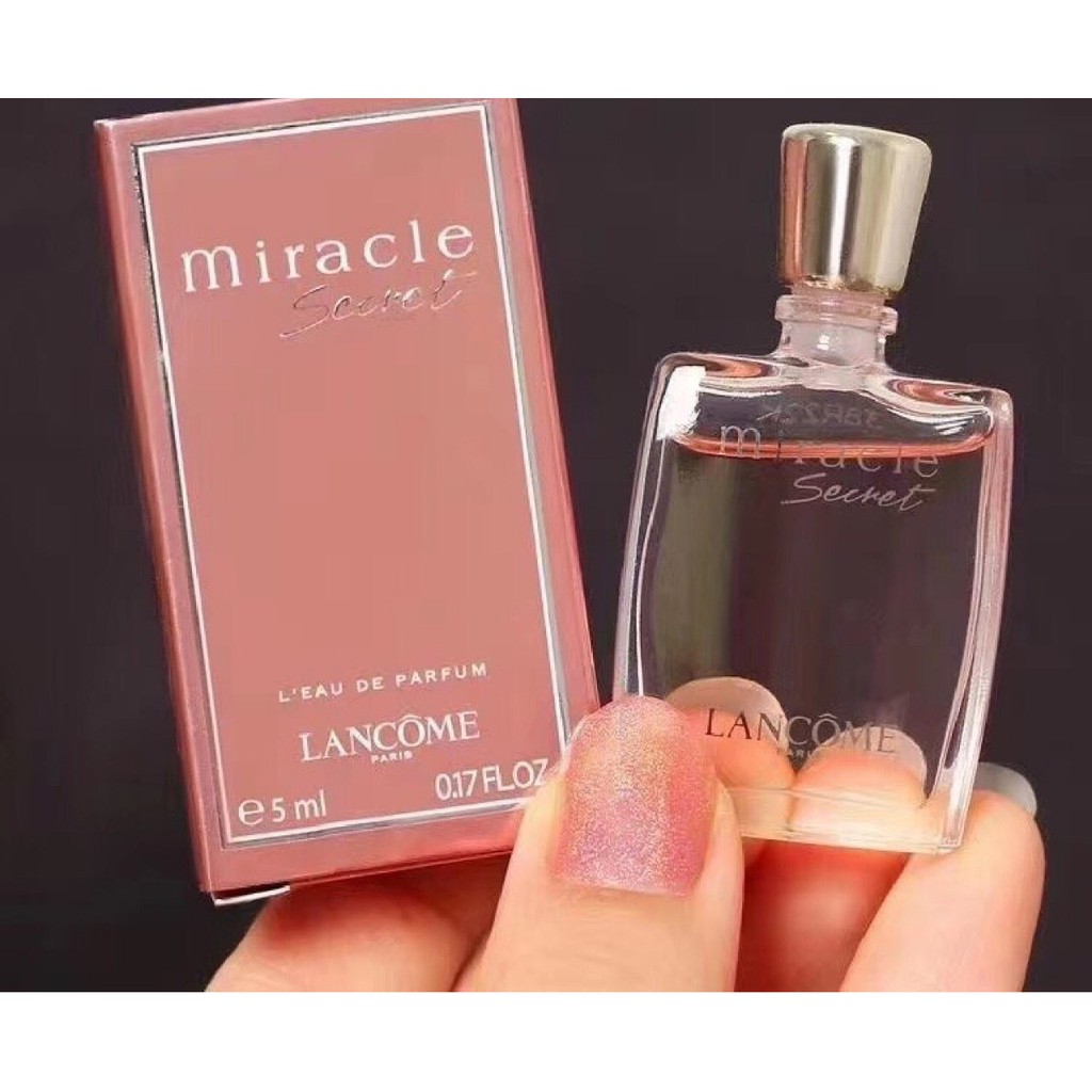 LANCOME MIRACLE SECRET ▪️ 5ML. ▪️ INBOX ▪️ ส่งฟรี 390