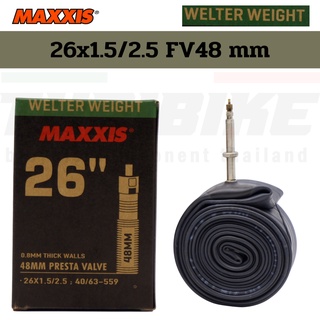 ยางในจักรยาน MAXXIS Welter Weight 24x1.9/2.125 26x1.5/2.5 FV48mm AV48mm