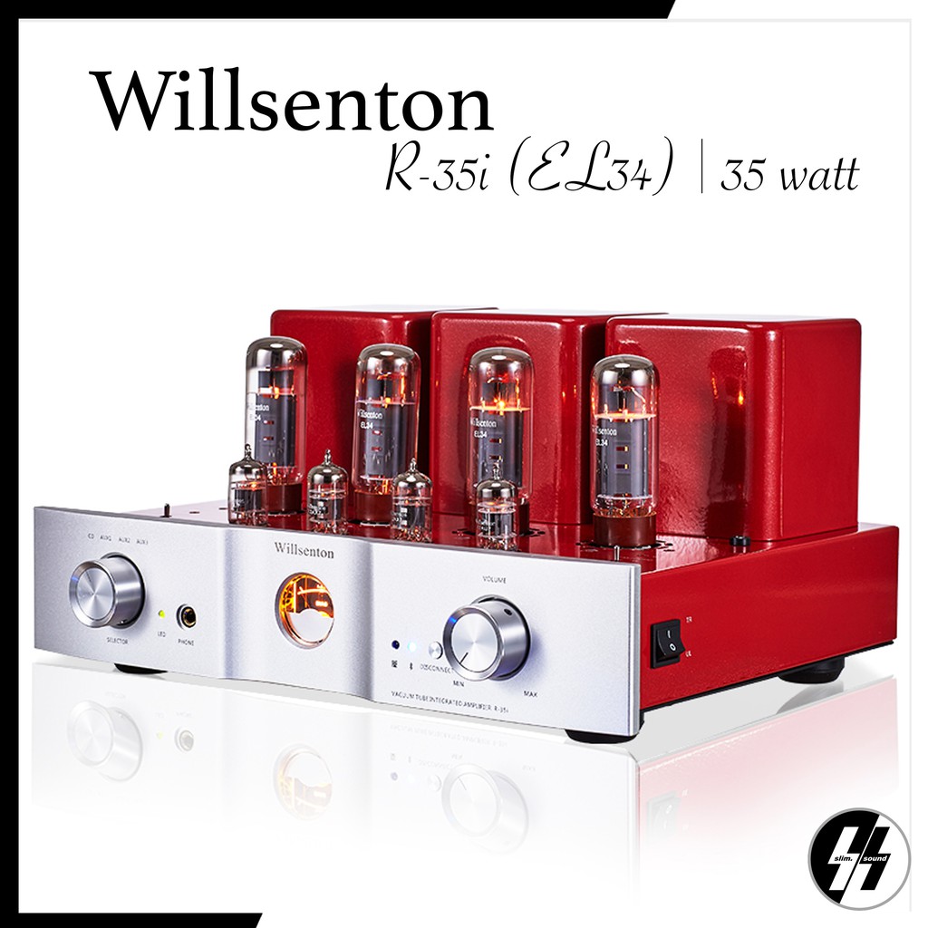 แอมป์หลอด | Willsenton - R-35i (EL34 tube) | Ul-35 Watts (RMS) (โปรดเช็คสต๊อก)