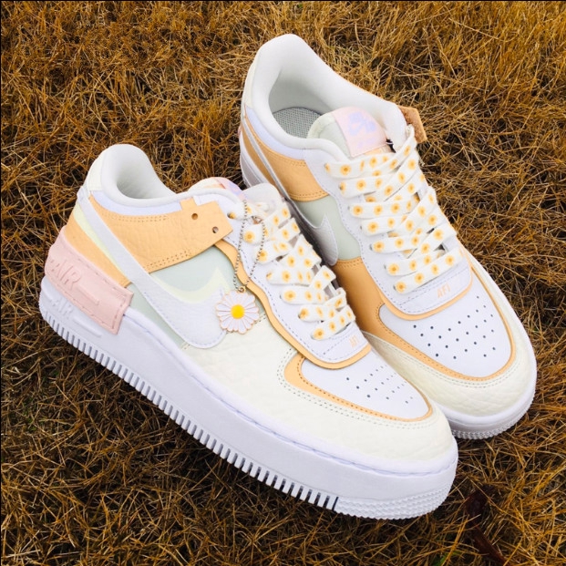 Authentic Nike Air Force 1 Shadow AF1 Low Cream ice cream | Shopee