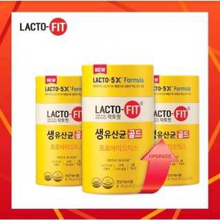 แท้💯%สูตรใหม่5X พร้อมส่ง‼️ฉลากไทย Lacto-fit Synbiotic 1กล่อง/50 ซอง (แพคเกจใหม่)