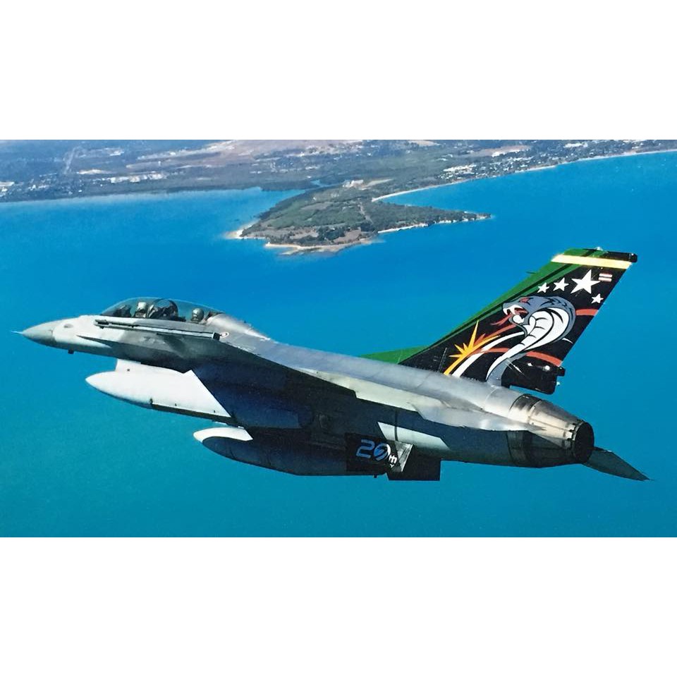 รูปลอกน้ำ DECAL VEHA สเกล 1/48 F-16 A/B RTAF COBRA BVR