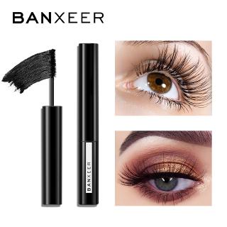 BANXEER มาสคาร่าสีดำยาว Lash ขนตาตาขนตาแปรงแต่งหน้าง่ายต่อการสวมใส่กันน้ำหนาตาแต่งหน้า # BX-03