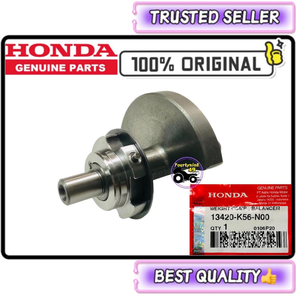 RSX RS150 ENGINE BALANCER / WEIGHT COMP BALANCER