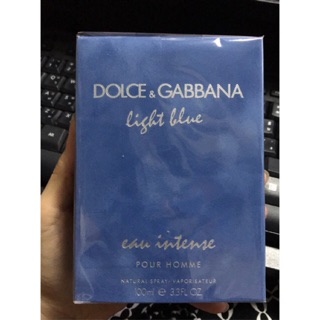 D&amp;G Light Blue Eau Intense Pour Homme