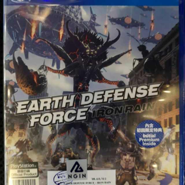 เกม PS4 : EARTH DEFENSE FORCE IRON RAIN (Z3/EN)