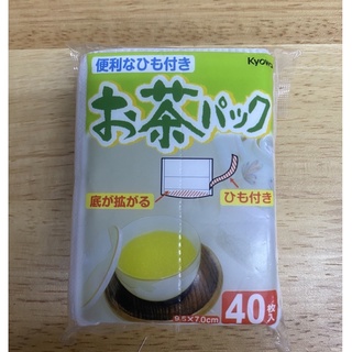 ถุงชงชาญี่ปุ่น พร้อมที่เกี่ยว 40 ใบ L ญี่ปุ่นแท้ KYOWA