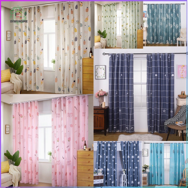 อุปกรณ์ ตกแต่งบ้าน DIWI❤ม่าน ม่านกั้งนห้อง แบ่งห้องนอน ผ้าม่าน ม่านทึบแสง ม่านกังนฝุ่น ม่านไม่เจาะรู ม่านขวน ม่านห้องนอนละห้องนั่งเล่น ราคาถูก