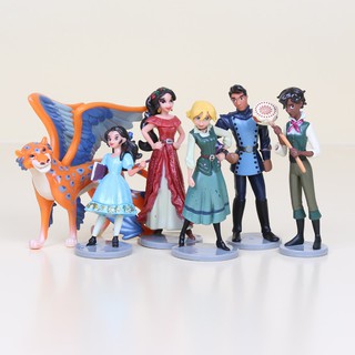 ฟิกเกอร์โมเดลเจ้าหญิง Elena of Avalor แบบ PVC จำนวน 6 ชิ้น/ชุด