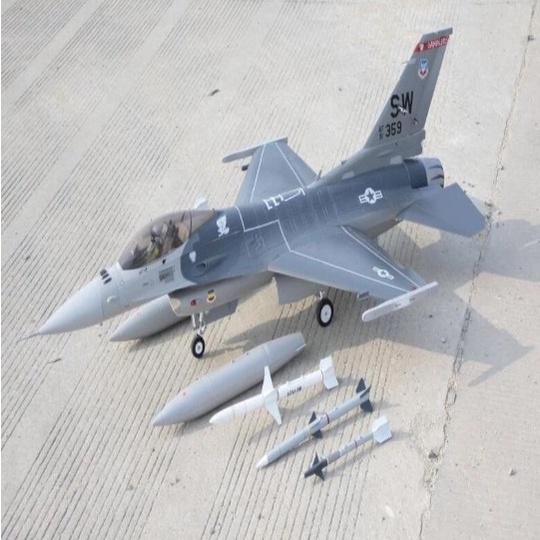 เครื่องบินโฟม ตัวลำ+เซอร์โว Jet F-16 Ducted Fan 12-blade 90mm J30611K (ไม่รวมลูกระเบิด)(ไม่รวมวิทยุ 