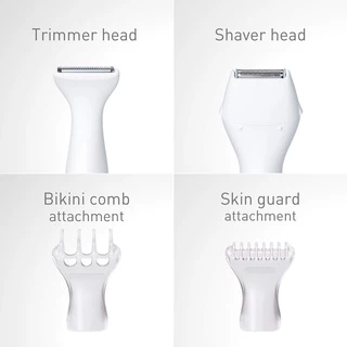 Panasonic Bikini Trimmer and Shaver for Women ES-WV62B with 4 Attachments for Gentle Grooming / ES-246-AC