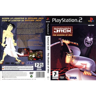 แผ่นเกมส์ PS2 Samurai Jack The Shadow of Aku   คุณภาพ ส่งไว (DVD)