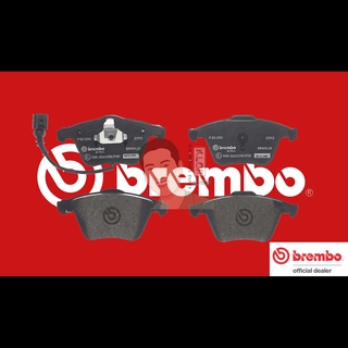 P85 129X ผ้าเบรกหน้าแท้ BREMBO รุ่น XTRA : AUDI TT 07 การันตีคุณภาพมาตรฐานโดย " เครอป อะไหล่ยนต์"