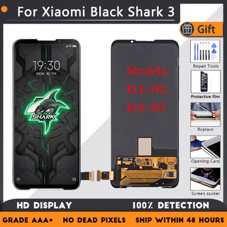 หน้าจอสัมผัสดิจิทัล LCD 6.67 นิ้ว สําหรับ Xiaomi Black Shark 3 LCD KLE-H0 KLE-A0