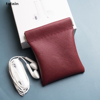 [TAT] Automatic Closing PU Storage Bag Wallet Waterproof Mini key Holder Coin Purse CVX