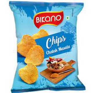 ขนมมันฝรั่งรสมาซาล่า 60 กbikano chips chatak masala 60g