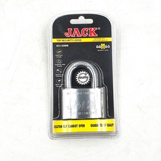 JACK กุญแจชุบขาว ระบบป้องกันกุญแจผี  #403-50