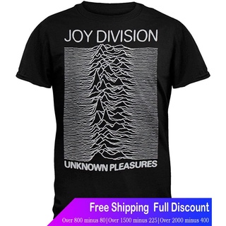 Impactเสื้อยืดยอดนิยม Impact Mens Joy Division Unknown Pleasures T-Shirt Impact Round neck T-shirt