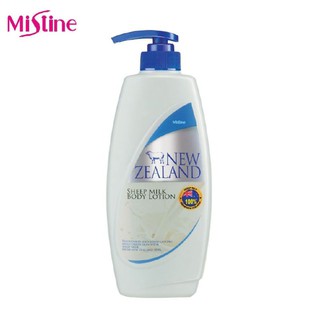 Mistine New Zealand Sheep Milk Body Lotion 600 ml. โลชั่นบำรุงผิวกาย มิสทีน นิวซีแลนด์