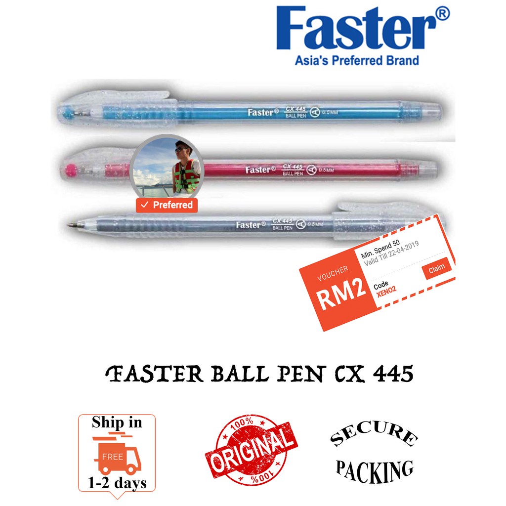 Faster CX445 Ball Pen / Faster Ball Pen CX445