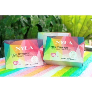 พร้อมส่ง NYLA Facial Cotton Puff สำลีเช็ดหน้า