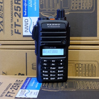 วิทยุสื่อสาร YAESU FT-25R VHF ของแท้ ของแท้ กำลังส่งแรง มีประกัน มีทะเบียนถูกกฏหมาย