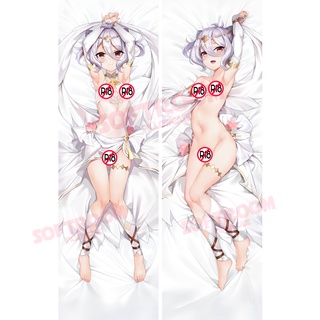 Kokkoro Princess เชื่อมต่อ! Dakimakura ปลอกหมอนอิงโซฟา แบบนิ่ม ลายอนิเมะญี่ปุ่น Otaku ขนาด 50x150 ซม. DK2264