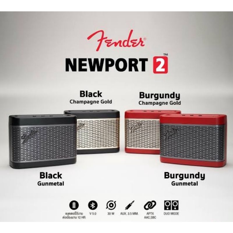Fender Newport 2 มือ 1 ศูนย์ไทย (โค้ดลดสูงสุด 1000 ทักแชทสอบถามได้ครับ)