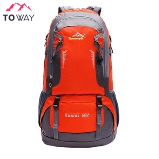 TOWAY-กระเป๋าเป้สะพายหลัง Backpack สำหรับนักเดินทาง กันรอยขีดข่วน เช็ดทำความสะอาดง่าย ผ้าโพลีเอสเตอร์ รุ่น HW-8610