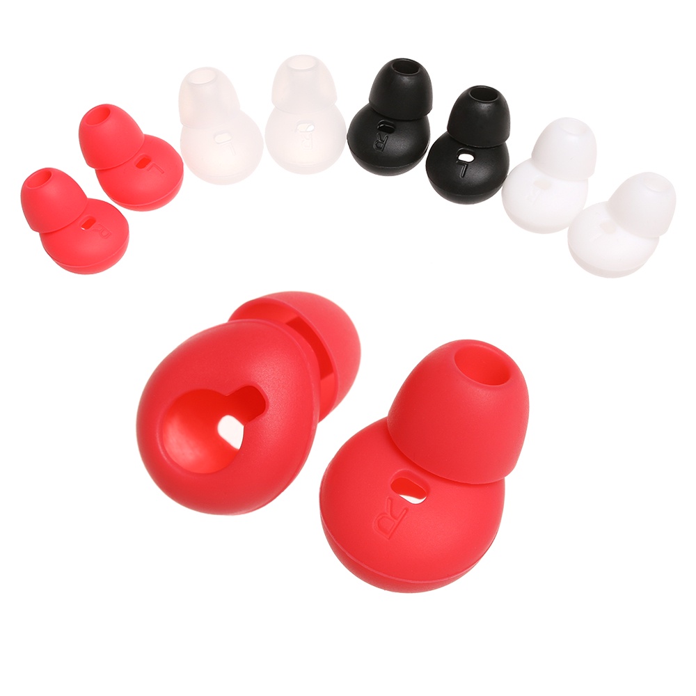 1 Pair In Ear Silicone Earphones Ear Pads Eartips Covers Headphones ...