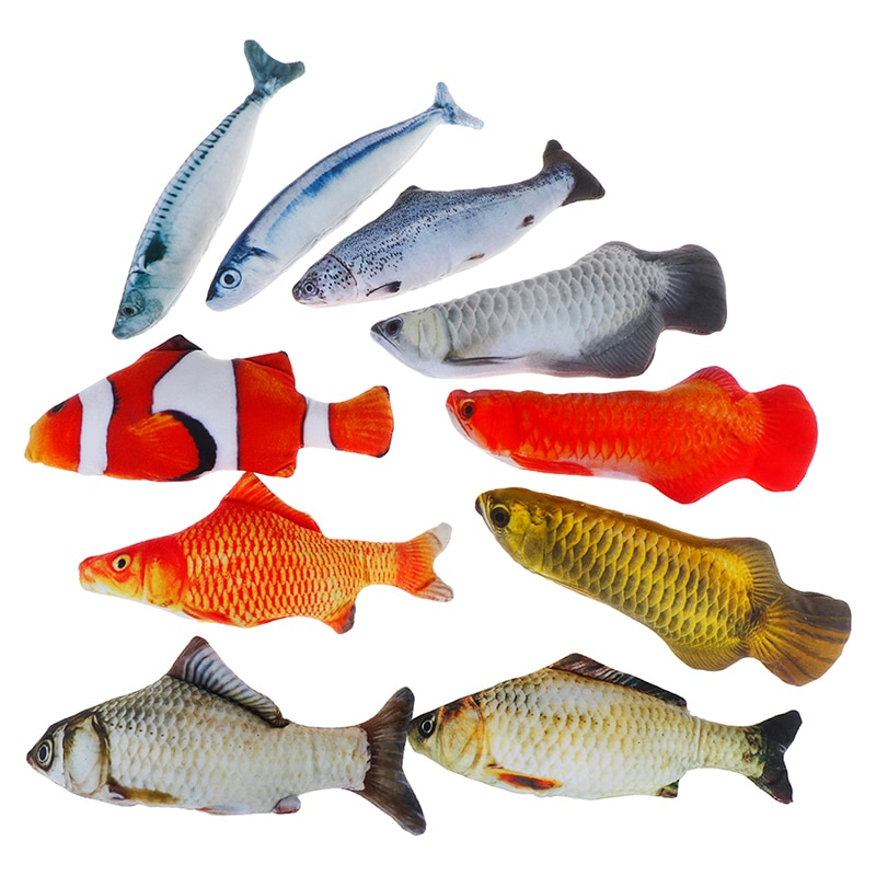 Funny Simulation Carp Stuffed Fish Plush Stuffed Animal Toys Kids Plush ...