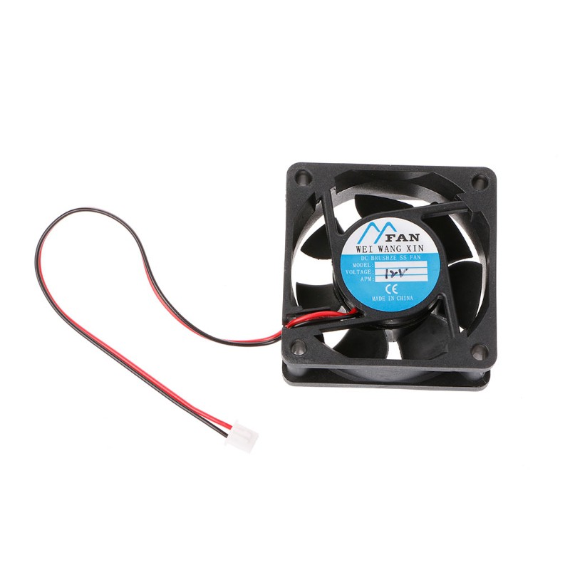 พัดลมคอมพิวเตอร์：60mm x 60mm x 25mm DC 12V 24V 2in Cooler Brushless C CU  Case Cooling Fan 6025 | Shopee Thailand