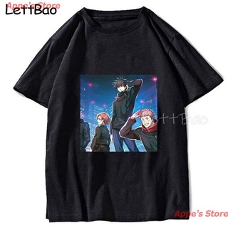 Appes Store 2021 Anime Mens Tshirt Jujutsu Kaisen Summer Harajuku Cool Unisex Short Sleeve T Shirt Yuji Itadori Printe