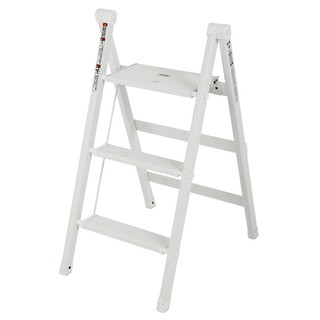 บันไดสเต็ป บันได MATALL STEP DAT-E3 3 ขั้น สีขาว บันได เครื่องมือช่าง ฮาร์ดแวร์ STEP LADDER MATALL DAT-E3 3-STEP WHITE