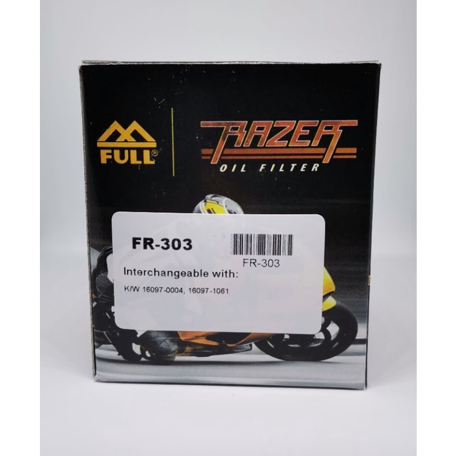 กรองน้ำมันเครื่อง Ninja300 ,Ninja650 ,Versys ,Er-6n ,Z800 ,Z1000 ,ZX-10R