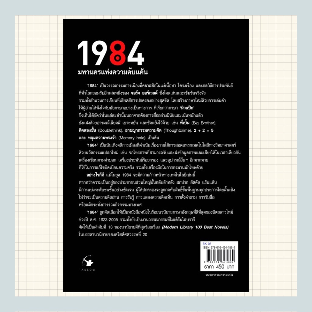 1984 มหานครแห่งความคับแค้น  ภาษาไทย,2ภาษา