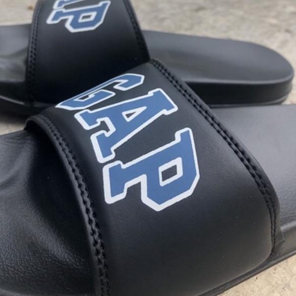 เชื่อถือได้ผู้ชายรองเท้าแตะ slipper GAP รองเท้าแตะผู้ชายสไลด์สีดํา slipon รองเท้าแตะผู้ชายรองเท้าแตะ