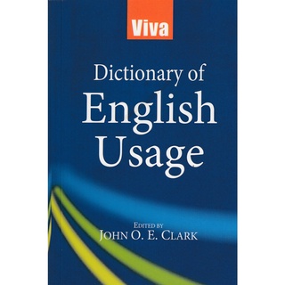 DKTODAY หนังสือ DICTIONARY OF ENGLISH USAGE ( VIVA BOOKS )