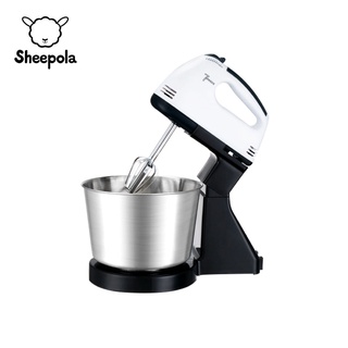 Supre hand mixer เครื่องตีไข่ ตีฟองนม ตีแป้ง เครื่องผสมอาหาร  ปรับความเร็วได้ 7 ระดับ มี 2 หัวให้เลือกใช้สับเปลี่ยน